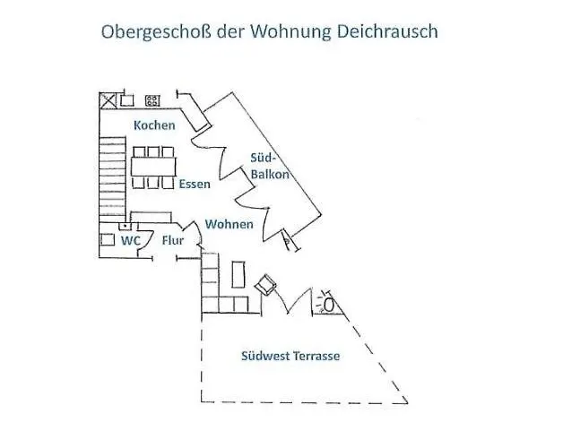 Διαμέρισμα Haus Kiek In't Watt Deichrausch *